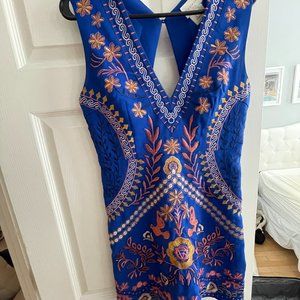 Foxiedox Blue Cocktail Dress